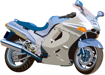 Big bike transport rider