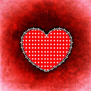 Greeting card background romance