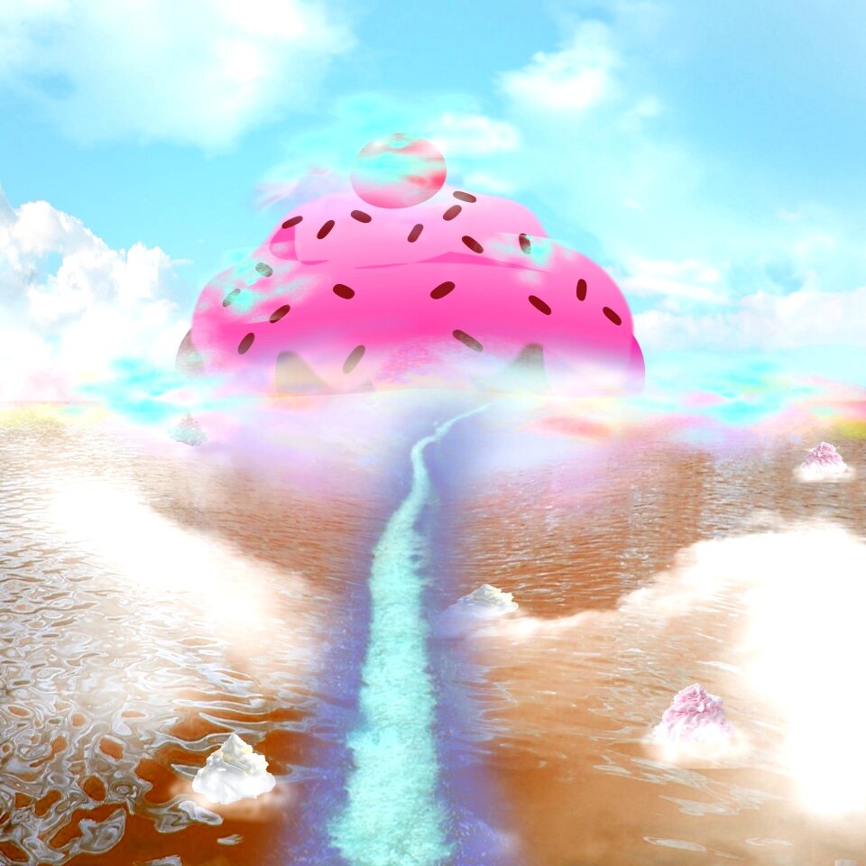 Delicious dessert cream