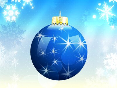 Christmas ornament snowflakes Free illustrations