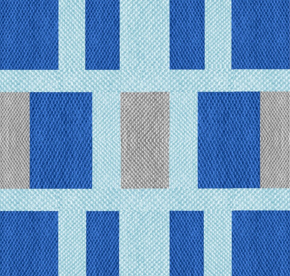 Grey block pattern