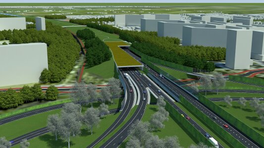Rendering graphic street