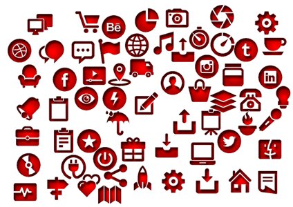 Social social network logo