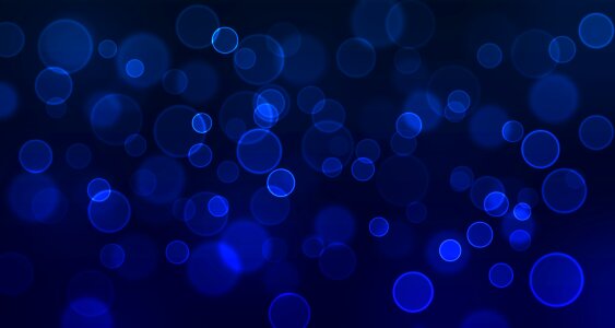 Blur blue bokeh Free illustrations