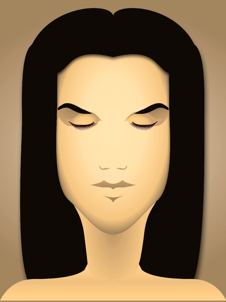 Nefertiti portrait Free illustrations