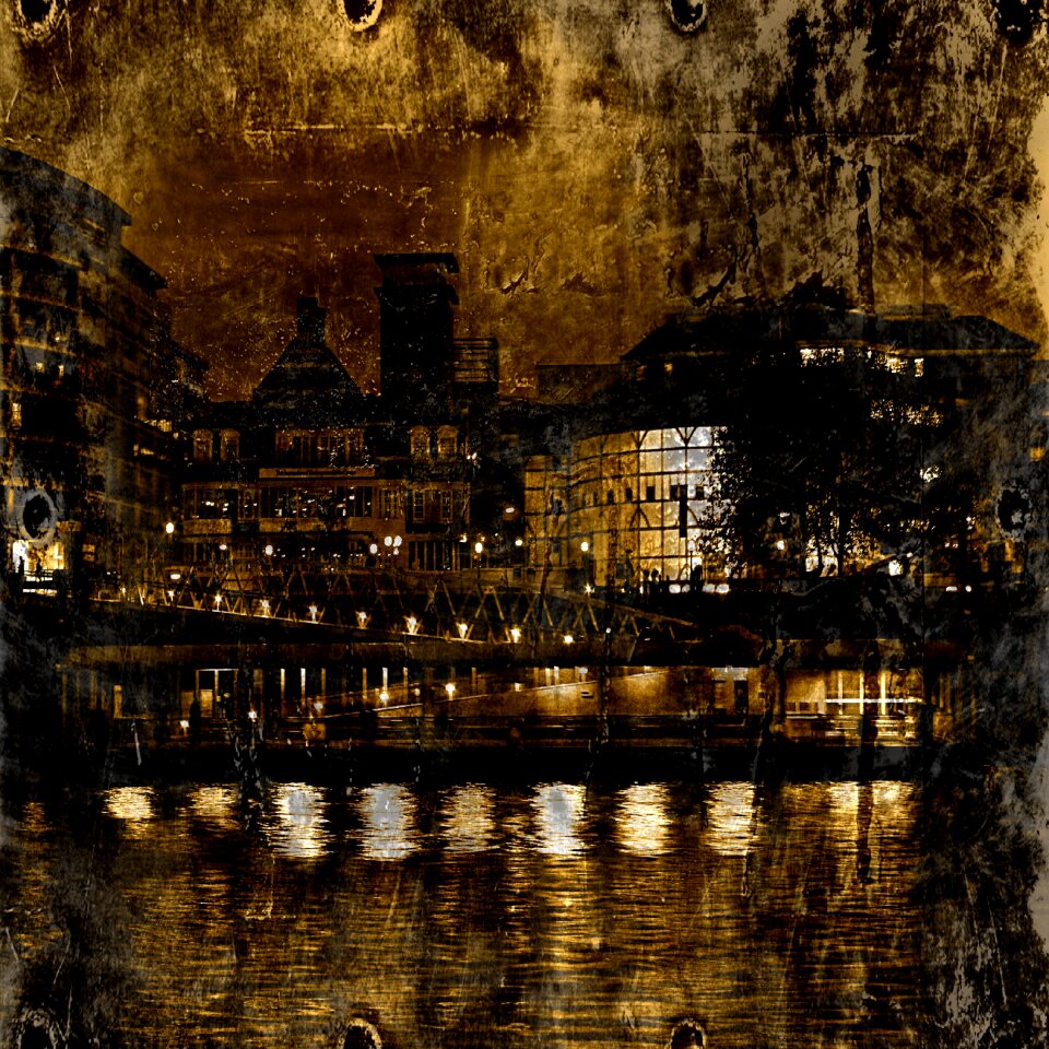Design vintage crumpled