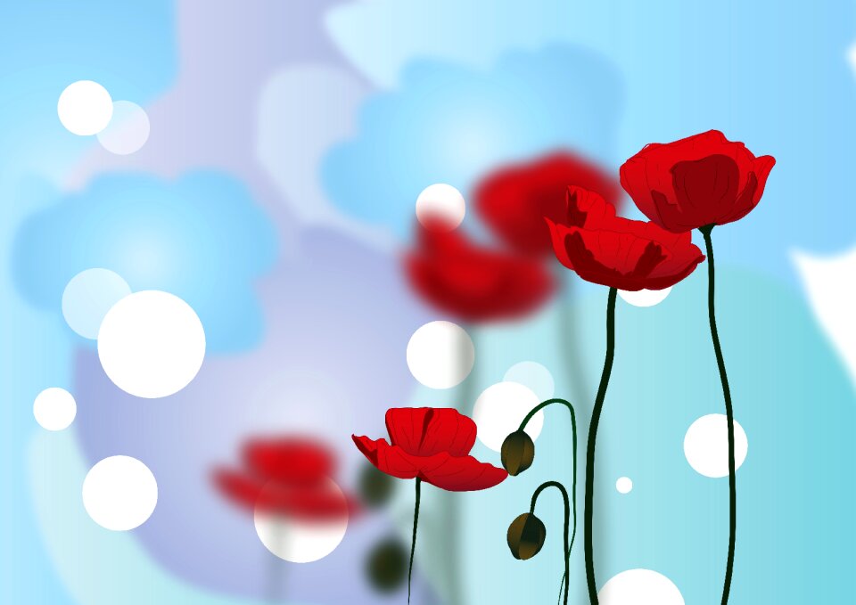 Floral remembrance bloom