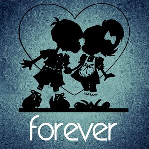 Romance valentine's day happy