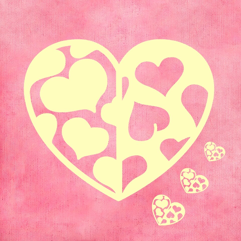 Valentine's day greeting card Free illustrations