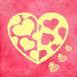 Valentine's day greeting card Free illustrations