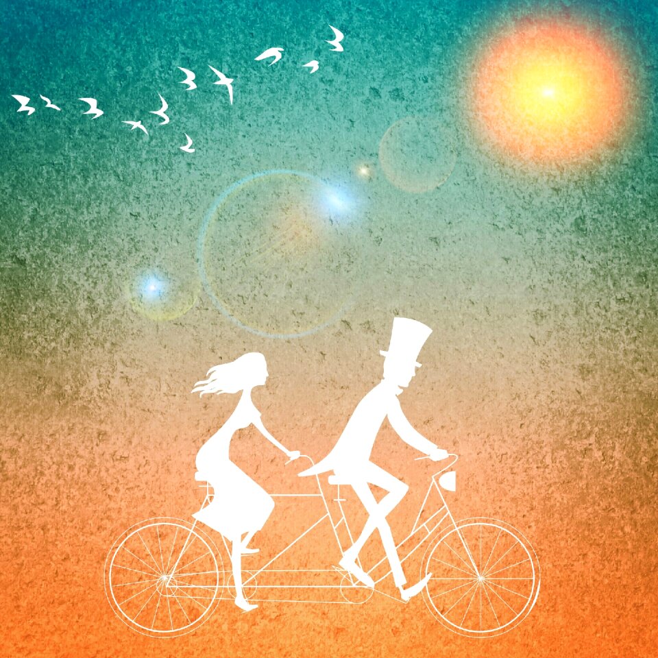 Together couple love