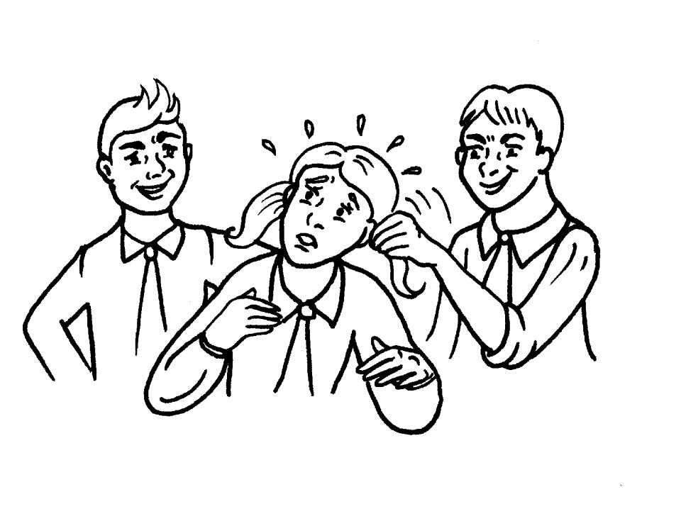 Bullying boys Free illustrations