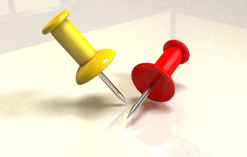 Bed bugs thumbtacks Free illustrations