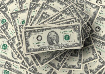 Us-dollar seem bank note