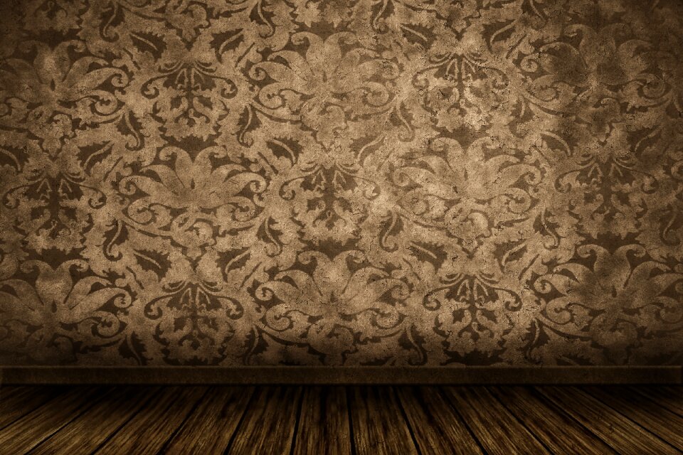 Wallpaper old brown