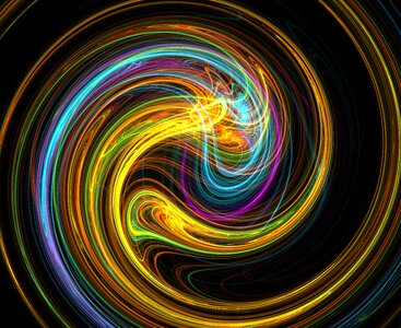 Design spiral background