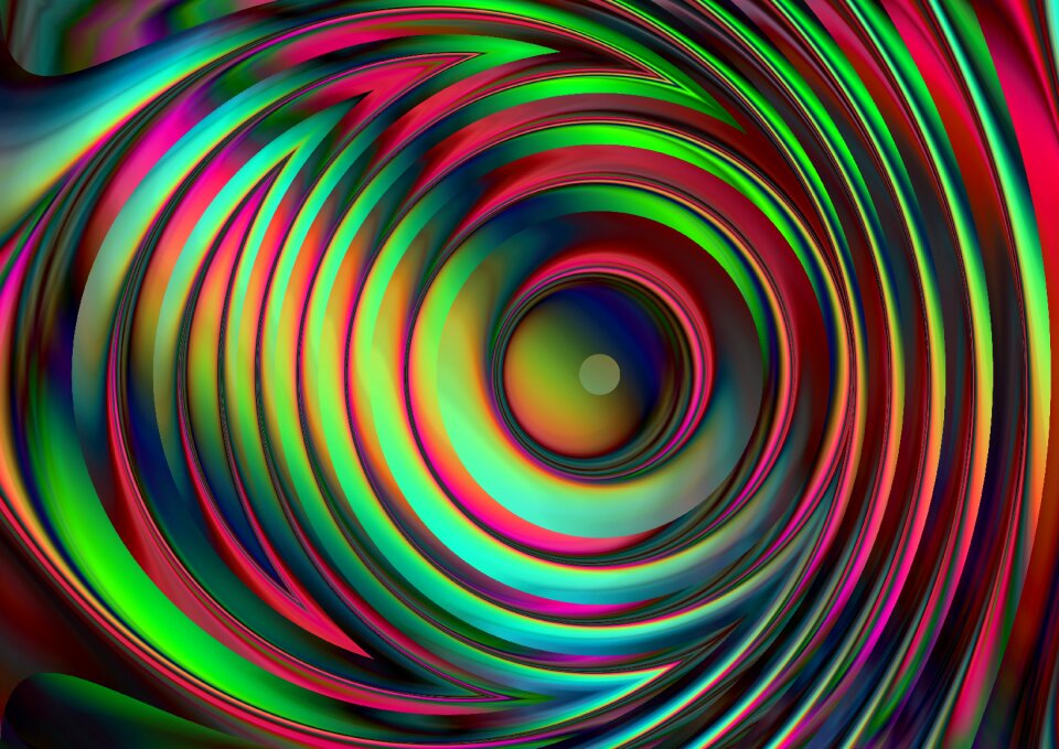 Lines interference patterns rainbow colors