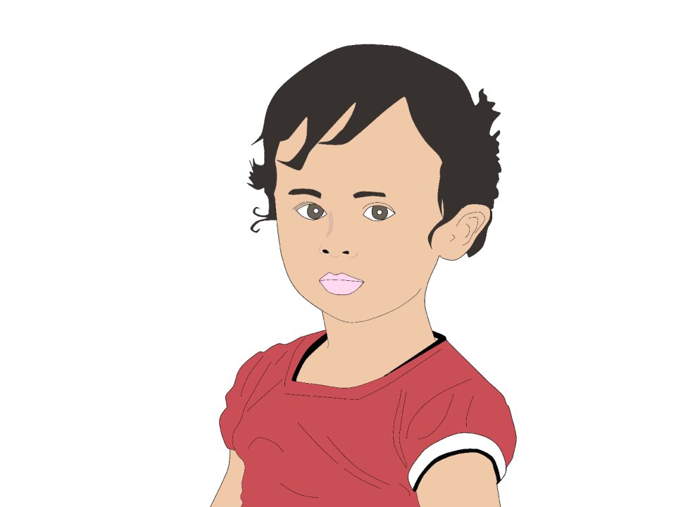 Children drawing Free illustrations