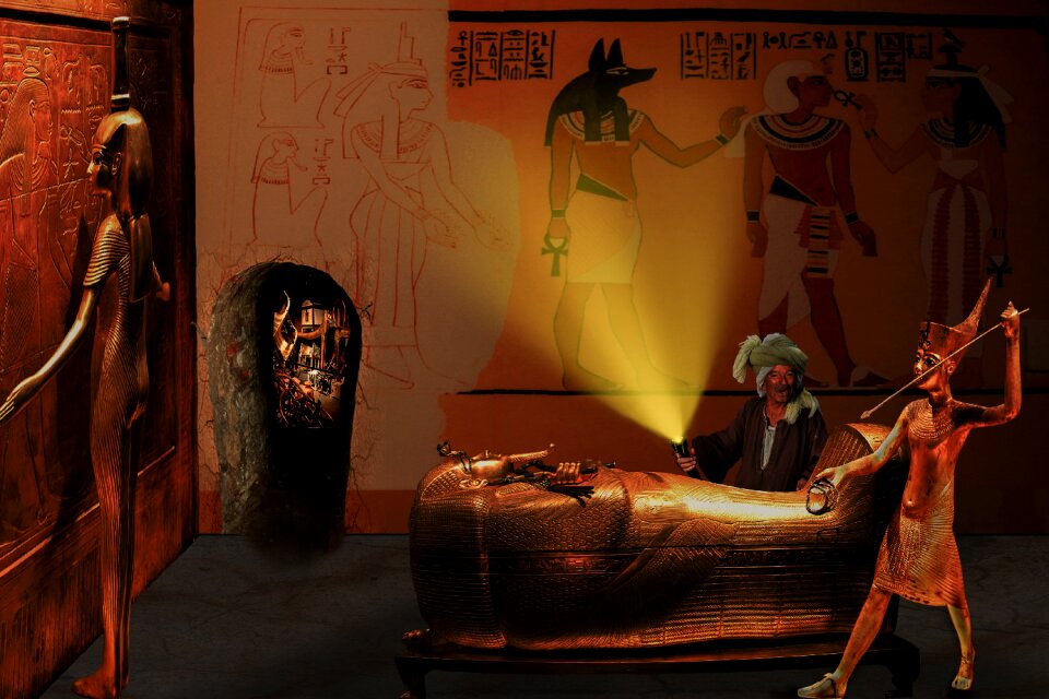 Tomb tutankhamun luxor