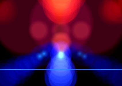 Circle light flare