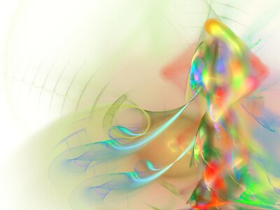Fractal art couple