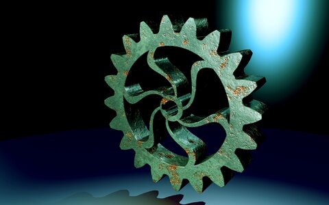 Machine transmission wheels