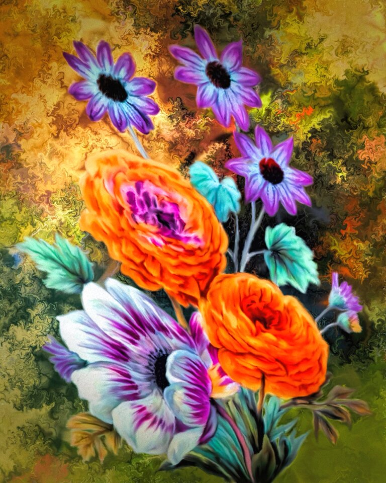 Digital art digital painting artistic