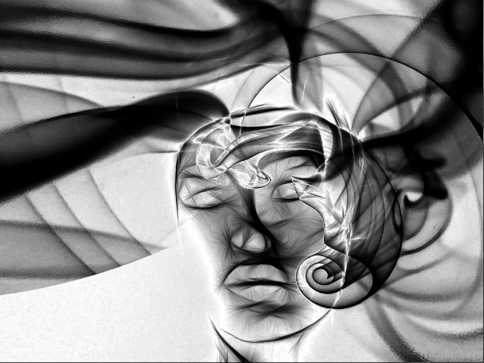 Smoke light sad