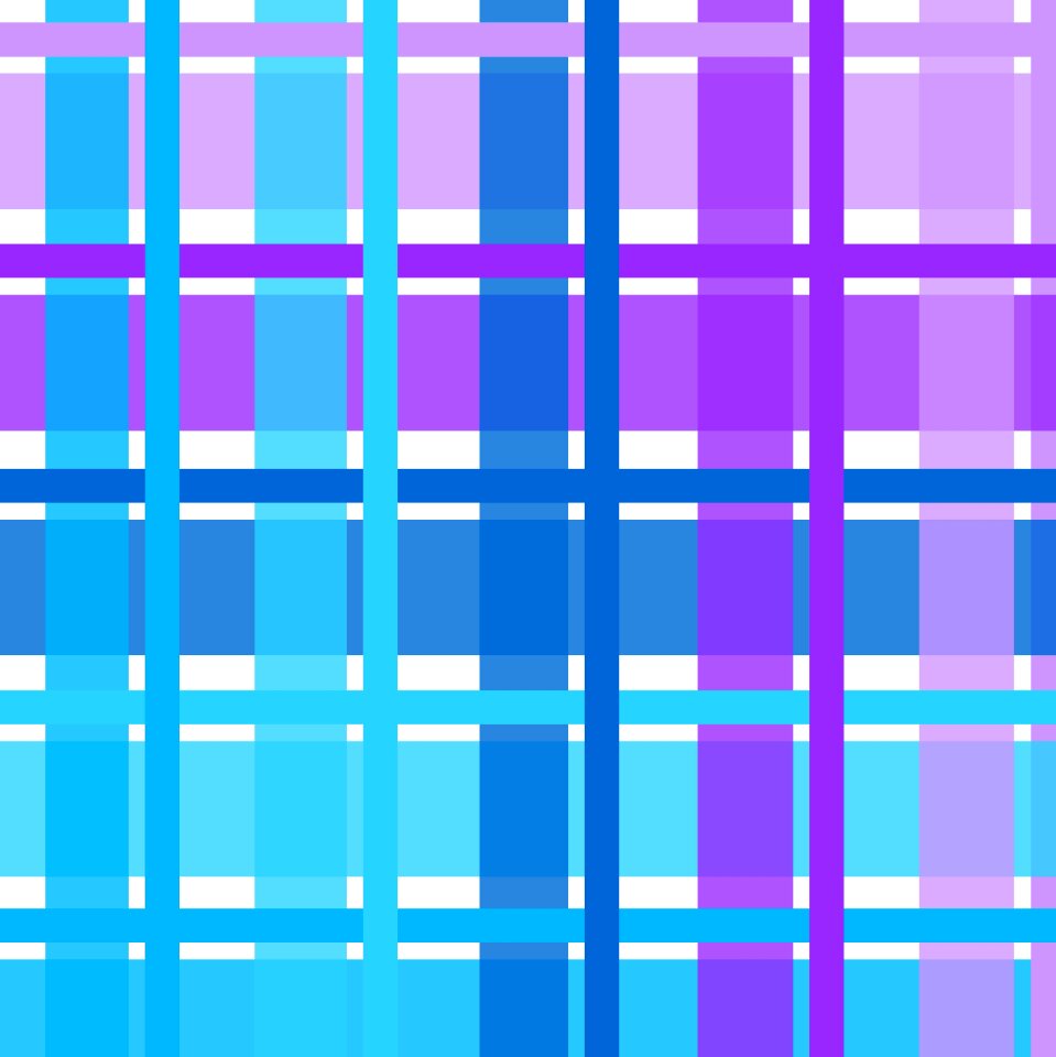 Purple shades shapes