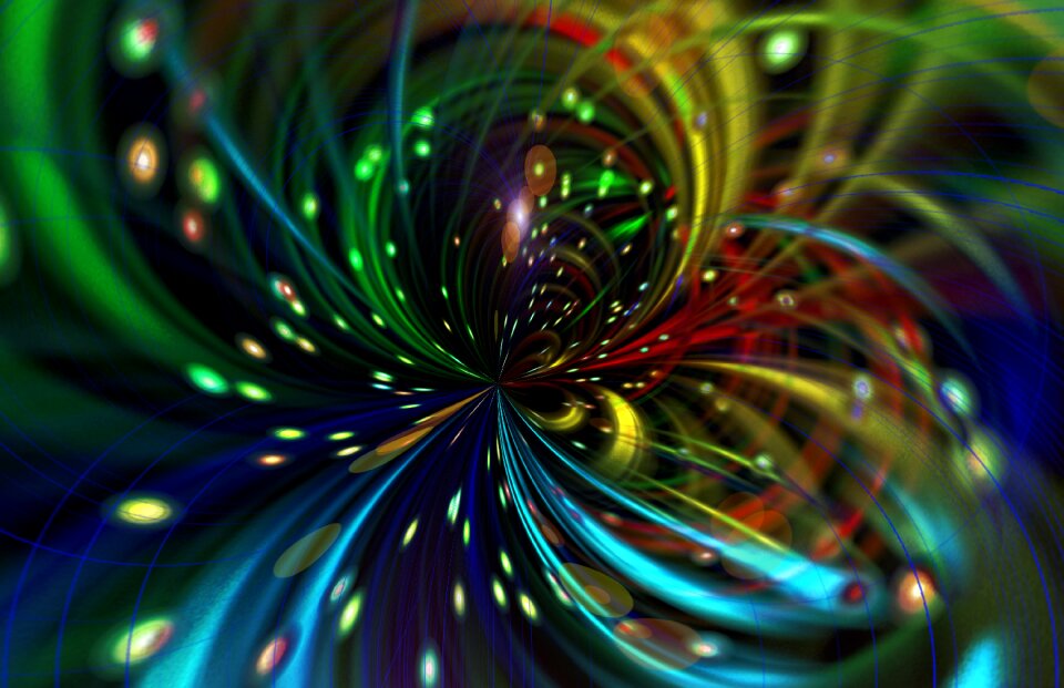 Star abstract light