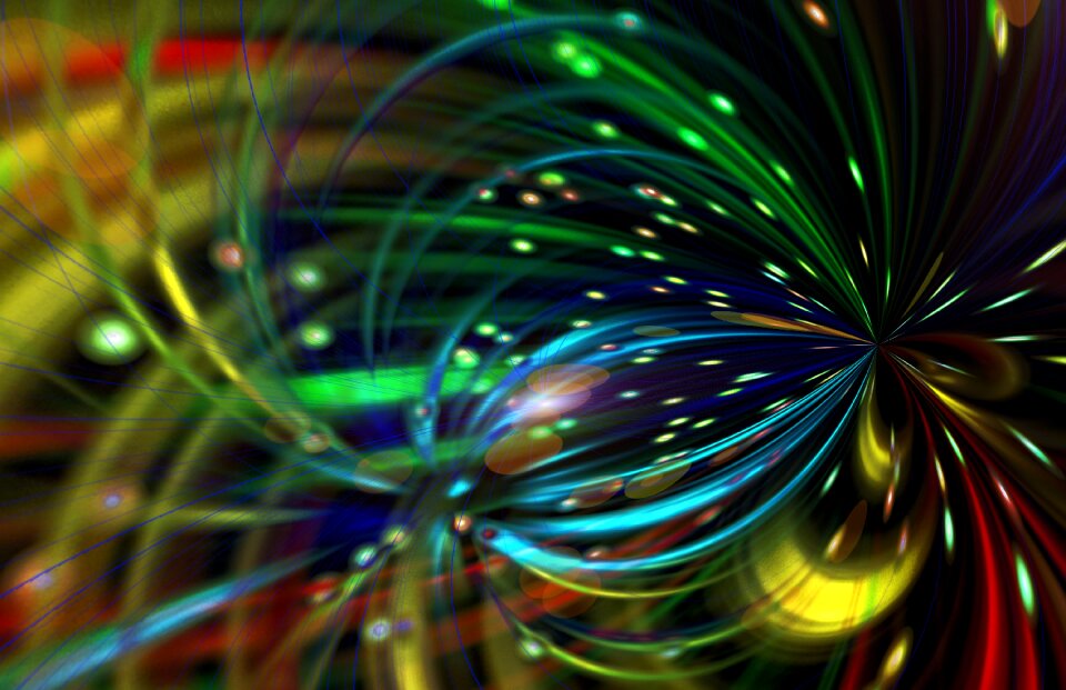 Star abstract light