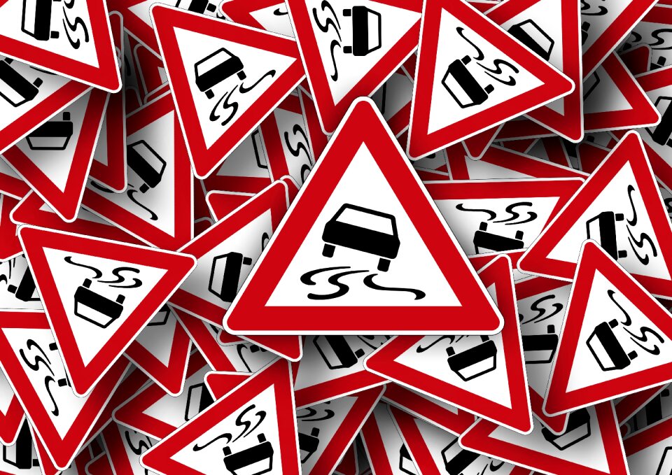 Traffic sign shield traffic