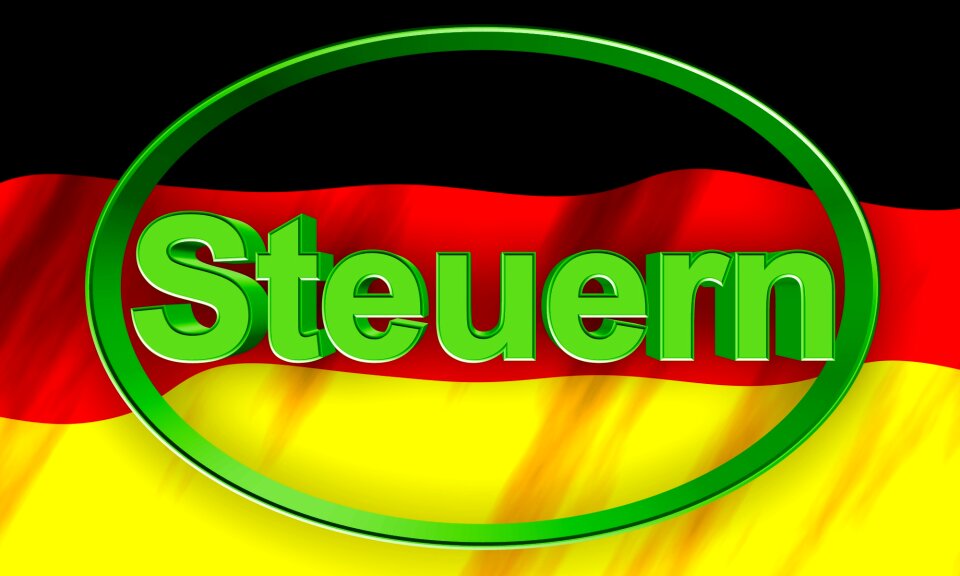 Flag national colours tax return