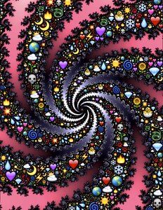 Icons creation swirl