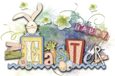 Bunny letters holiday
