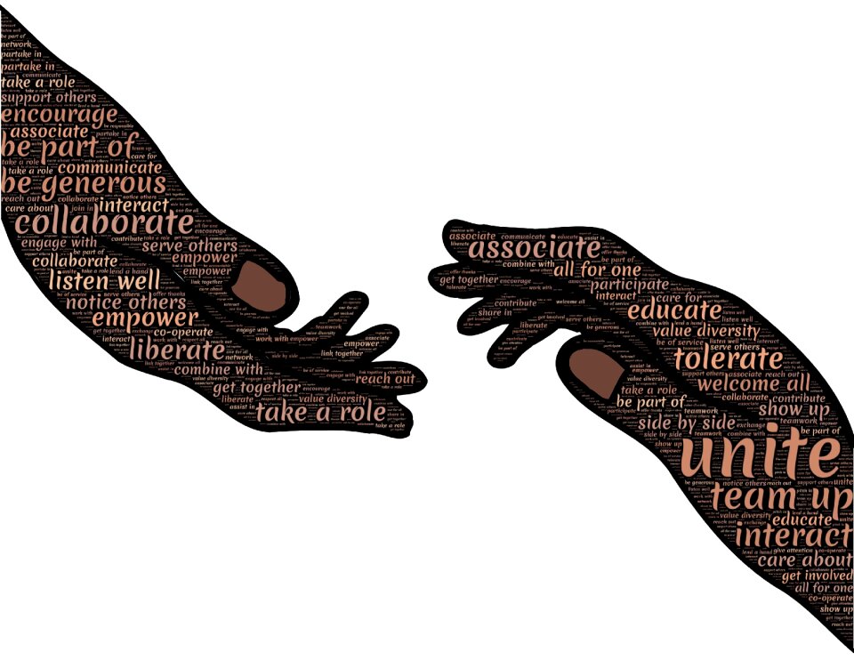 Assistance teamwork friendship