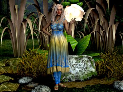Fairy tale world fantasy determined