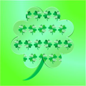 Leaf clover design