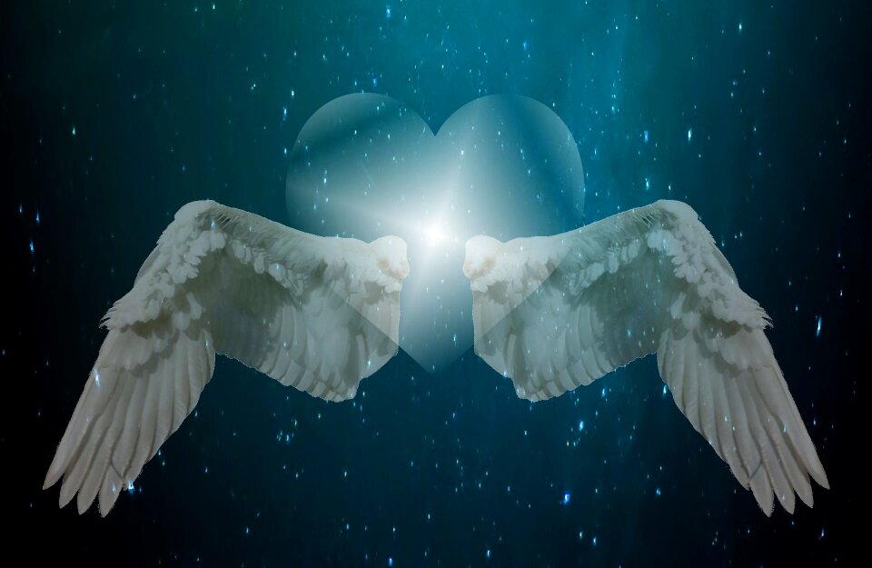 Angel sky star