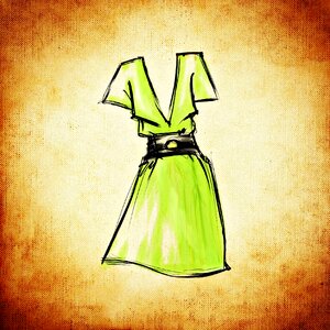 Dress abstract Free illustrations
