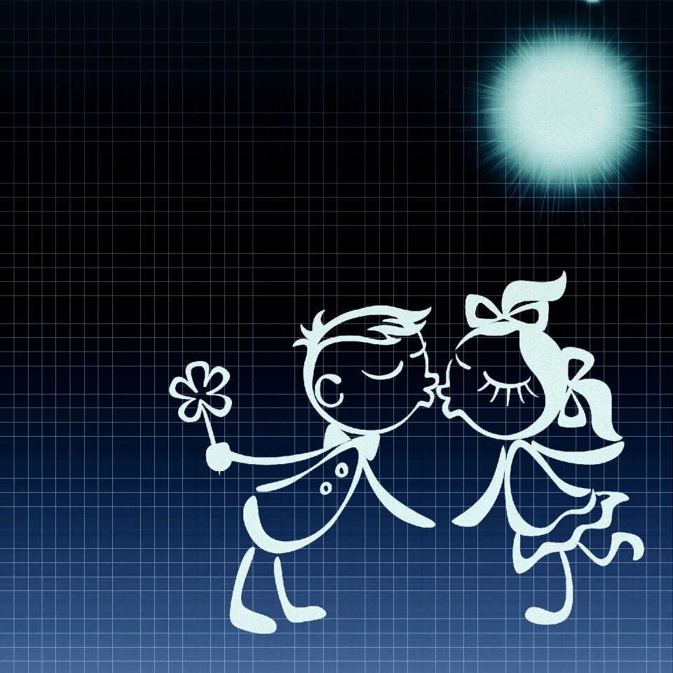 Gift romantic greeting card