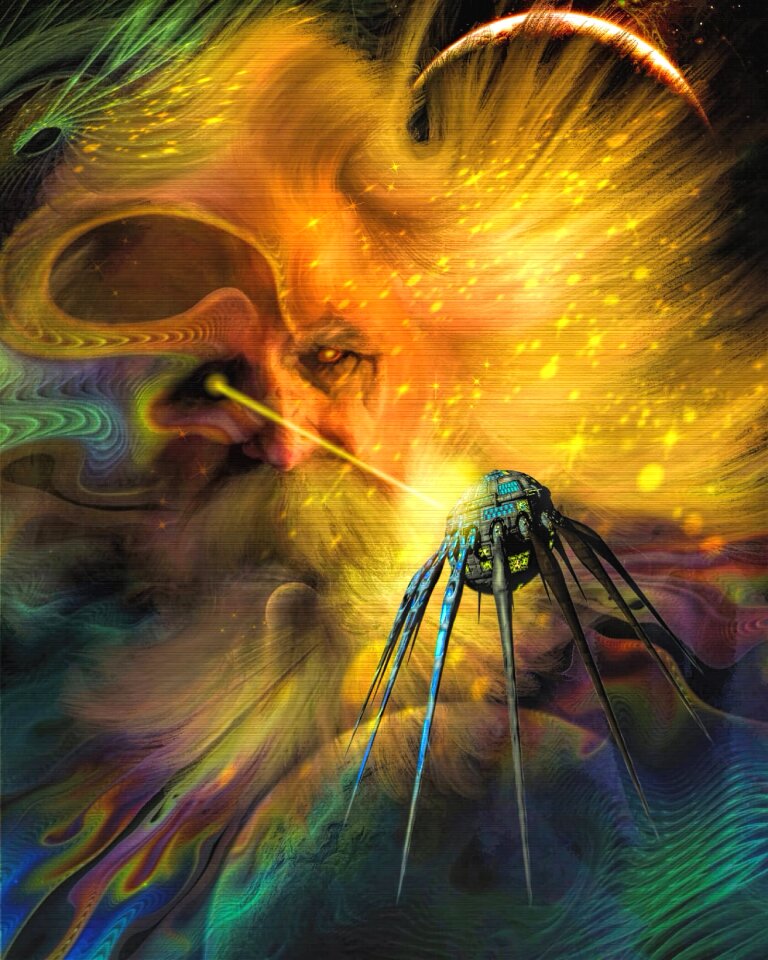 Colorful design digital art
