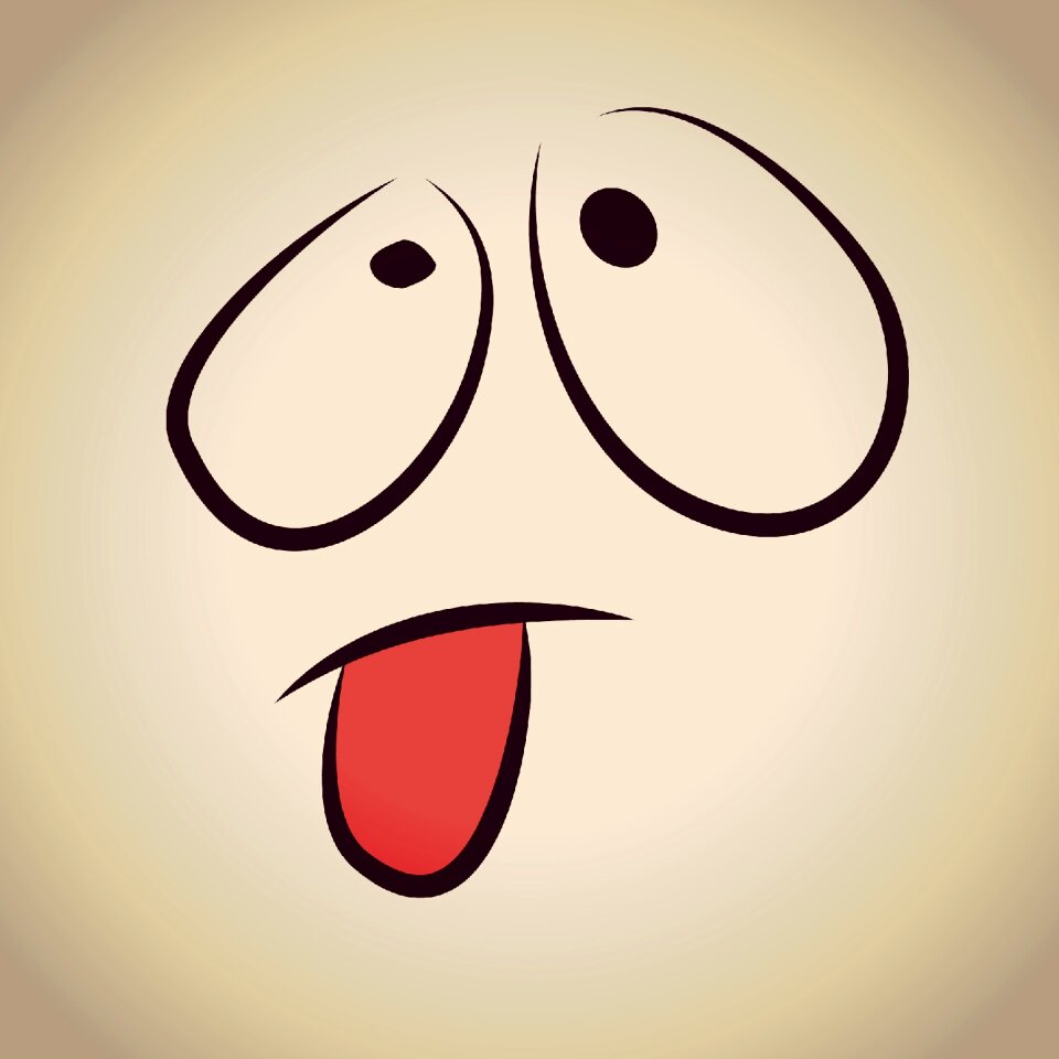 Tongue emoticon Free illustrations