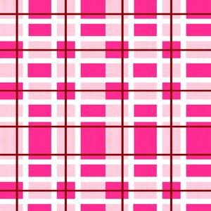 Gingham bright pink