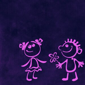 Gift romantic greeting card