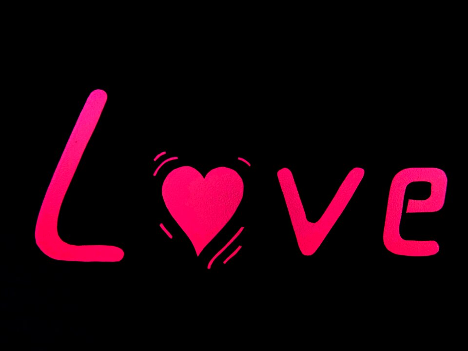 Herzchen love violet