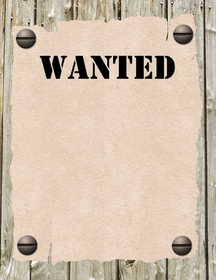 Sought after poster Free illustrations
