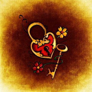 Connection love symbol