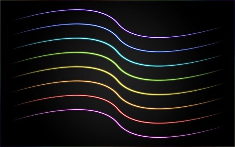 Neon colorful lights