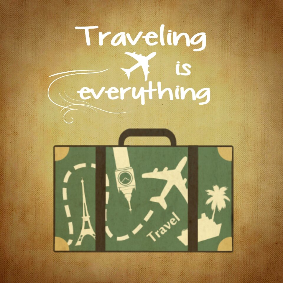 Luggage vacations Free illustrations